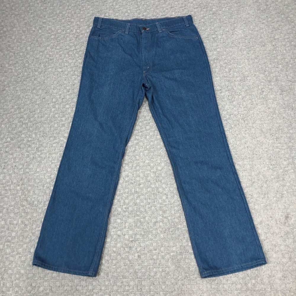 Vintage Levis For Men Jeans Mens 36x30 Relaxed Straight Denim Orange Tab 80s Day